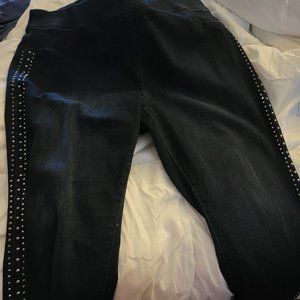 Embellished jeans